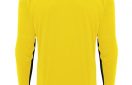camiseta portero roly modelo porto amarillo trasera