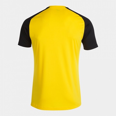 camiseta tecnica joma academy IV amarillo trasero
