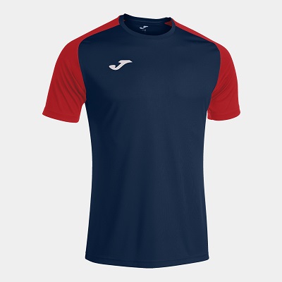 camiseta tecnica joma academy IV azulmarino-rojo