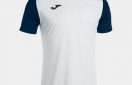 camiseta tecnica joma academy IV blanco-marino