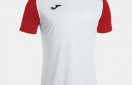 camiseta tecnica joma academy IV blanco-rojo