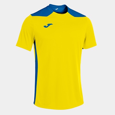 camiseta tecnica joma championship VI amarillo-azul