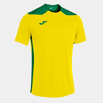 camiseta tecnica joma championship VI amarillo-verde