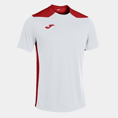 camiseta tecnica joma championship VI blanco-rojo