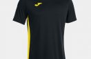 camiseta tecnica joma championship VI negro-amarillo