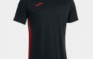 camiseta tecnica joma championship VI negro-rojo