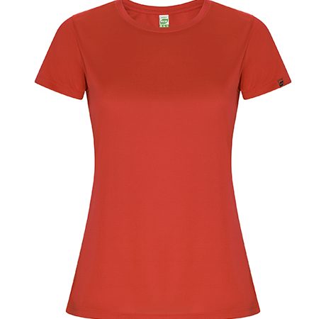 camiseta tecnica roly imola mujer rojo