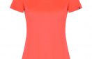 camiseta tecnica roly imola mujer roseton coral