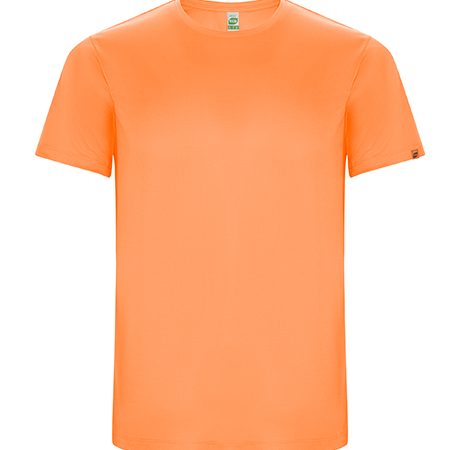 camiseta tecnica roly imola naranjafluor