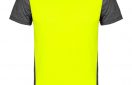camiseta tecnica roly zolder amarillo
