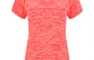 camiseta tecnica roly austin mujer coral